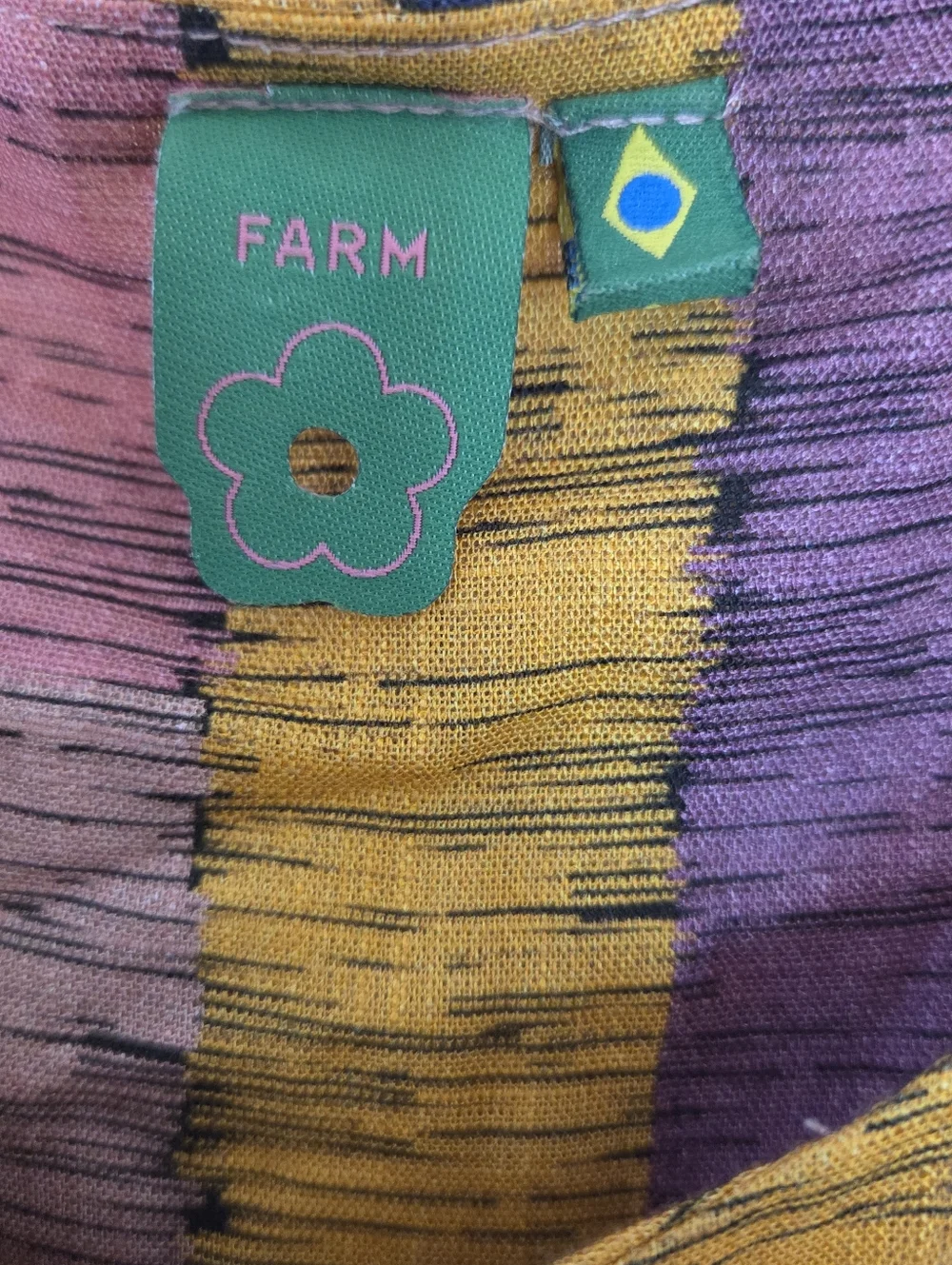 FARM Rio Multicolored Block Stripe Maxi Dress - Picture 6 of 13